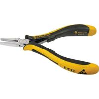 Bernstein Tools for Electronics 3-632-15 Platte tang ESD Recht Gereedschapsstaal 120 mm - thumbnail