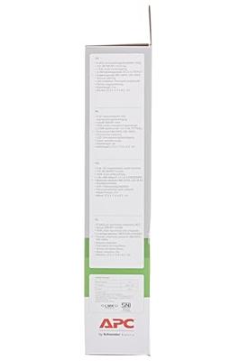 APC by Schneider Electric PM6U-GR Overspanningsveilige stekkerdoos 6-voudig Wit Randaarde stekker 1 stuk(s)