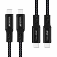 2x MOJOGEAR USB-C naar USB-C kabel 1.5 of 3 meter Extra Sterk [DUOPACK] - thumbnail