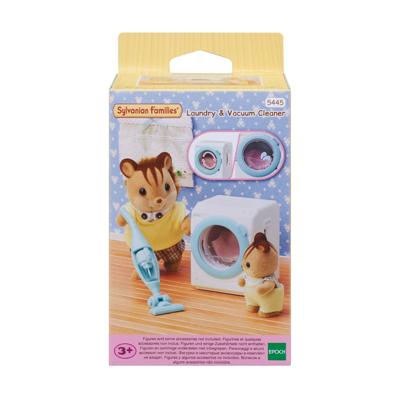 Sylvanian Families wasmachine en stofzuiger 5445