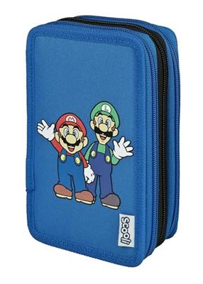 Undercover Gevulde etui super mario 3-vaks