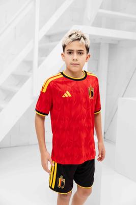 België Shirt Thuis Junior 2026/2028 - Maat 176 - Kleur: Rood | Soccerfanshop
