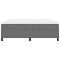 Boxspring Bed met Matras - Lichtgrijs, Super King Size, Corduroy Stof - thumbnail