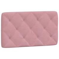 Bedframe zonder matras fluweel roze 100x200 cm - thumbnail