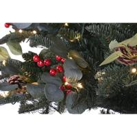 Kerstboom Home ESPRIT Rood Groen PVC Metaal 144 x 144 x 240 cm - thumbnail