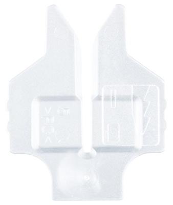 Bosch Accessoires Antisplinterplaatje 5st - 2607010305