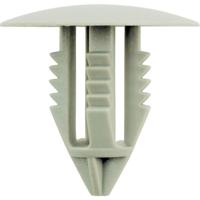 KS Tools 420.1806 Verbindingsclip voor bumper, grijs voor Volvo, verpakking van 10 stuks - thumbnail