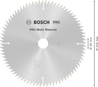 Bosch Accessories Multi Materiaal Cirkelzaagblad