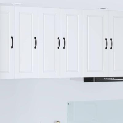 Keukenkast met plank 2 pcs Wit 30 x 31 x 80 cm Bewerkt hout