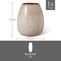 VILLEROY & BOCH - Lave Home - Vaas Drop beige groot h17,5cm - thumbnail
