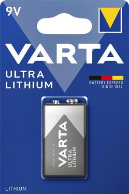 Batterij varta 9v lithium professional | 10 stuks