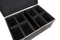 ROADINGER Flightcase 8x LED IP PAR 12x8W QCL/12x9 SQL Spot with wheels - thumbnail