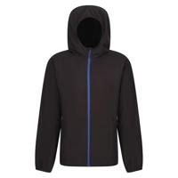 Ragetta RG690 Navigate Hooded Full Zip Fleece - Black/New Royal - L - thumbnail