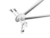 Union derailleurhanger GH 165 59,2 mm zilver - thumbnail