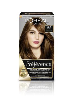 L’Oréal Paris Préférence 4.3 - Manille Midden Goudbruin - Haarverf met Color extender