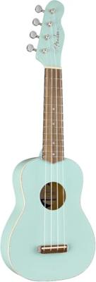 Fender Venice Soprano Ukulele Daphne Blue