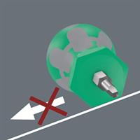 Wera 368 Stubby schroevendraaier voor binnenvierkant-schroeven, # 1 x 25 mm - 05008863001 - thumbnail
