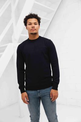 Pure Path Essential Knitwear Sweater Heren Zwart - Maat M - Kleur: Zwart | Soccerfanshop