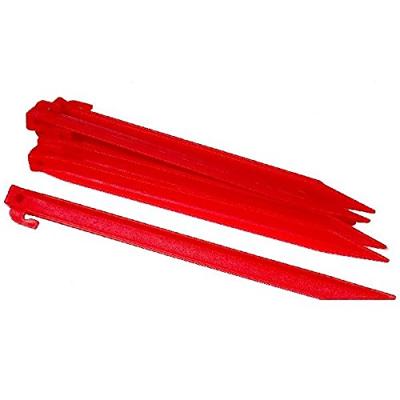 Outdoor tentharingen kunststof 30 cm 6 stuks
