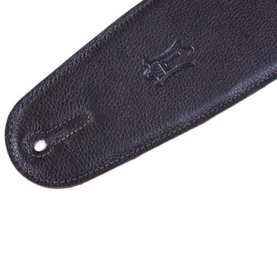 Levys Leathers M4GF-DBR gevoerd lederen gitaarband, bruin Levys Leathers M4GF-DBR gevoerd lederen gitaarband, bruin