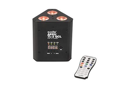 Eurolite 41700510 AKKU TL-3 QCL RGB+UV Trusslight LED-lichteffect Aantal LEDs: 3 4 W Eurolite 41700510 AKKU TL-3 QCL RGB+UV Trusslight LED-lichteffect Aantal LEDs: 3 4 W