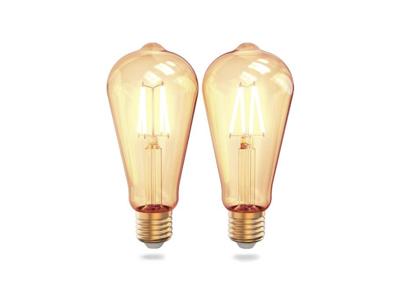 Innr Ledlamp - wifi - e27- filament - vintage edison - 2 stuks dimbaar