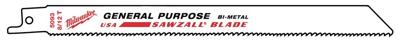 Milwaukee reciprozaagblad 200 / 3.2 - 2.1mm (500st) Milwaukee reciprozaagblad 200 / 3.2 - 2.1mm (500st)