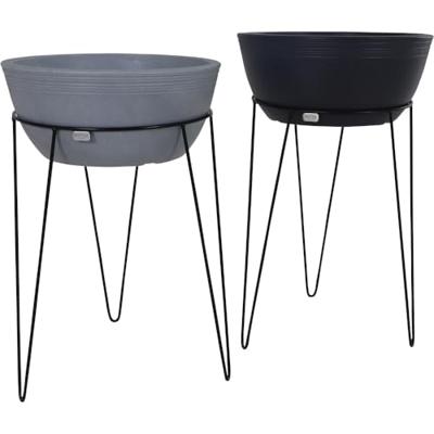 Siena Garden Riga EZD0001 Plantenstandaard IJzer Zwart