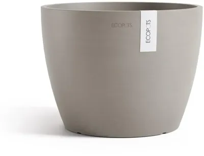 Ecopots Stockholm Taupe Ø31 x H23,5 cm