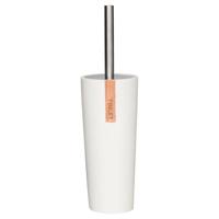 Sealskin Pierra Toiletborstel met houder Polyresin Wit 361870510 - thumbnail