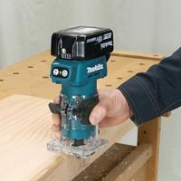 Makita DRT52Z Accu Kantenfrees 18v Li-ion body | zonder accu&apos;s en lader - DRT52Z - thumbnail