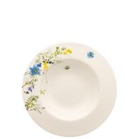 ROSENTHAL - Brillance Fleurs des Alpes - Diep Bord 23cm met rand - thumbnail