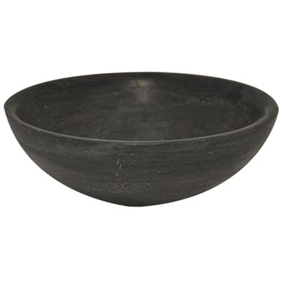 Wiesbaden Raw Waskom Rond - 40x14cm - Hardsteen Gezoet