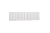 MAUL magneet Solid, rechthoek 54x19 mm, trekkracht 1 kg, doos van 10 stuks, wit - thumbnail