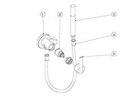 Lex-Tres inbouw eenhendelkraan voor bidet 181223 - thumbnail