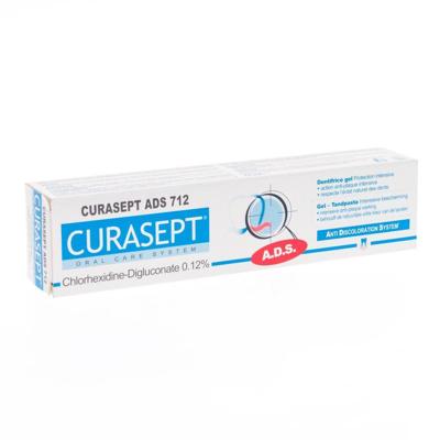 Curasept ADS 712 Gel-Tandpasta 0.12% CHX Curasept ADS 712 Gel-Tandpasta 0.12% CHX