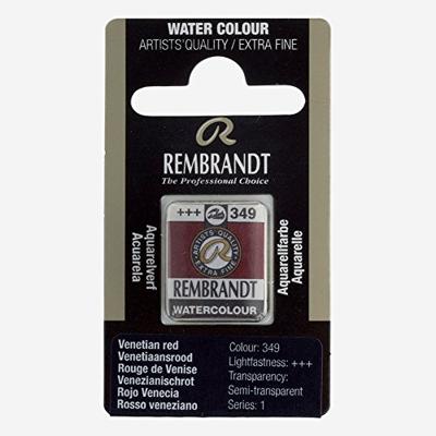 Rembrandt Aquarelverf Napje - Venetiaansrood #349