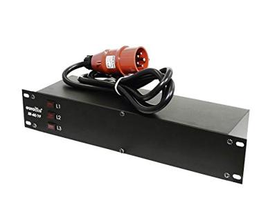 Eurolite SB-65/19 19 stroomverdeler 6-voudig 2 HE