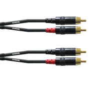 Cordial CFU 1.5 CC Rean stereo RCA tulpkabel 1,5m - thumbnail