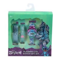 Disney Stitch LCD-Horloge Cadeauset - thumbnail