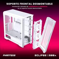 Phanteks Eclipse G500A Midi-tower PC-behuizing, Gaming-behuizing Wit - thumbnail