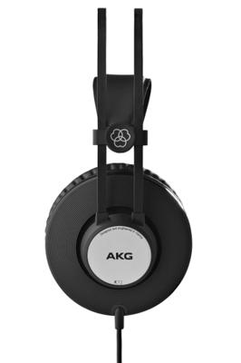 AKG Harman K72 Over Ear koptelefoon Kabel Zwart, Zilver Studio