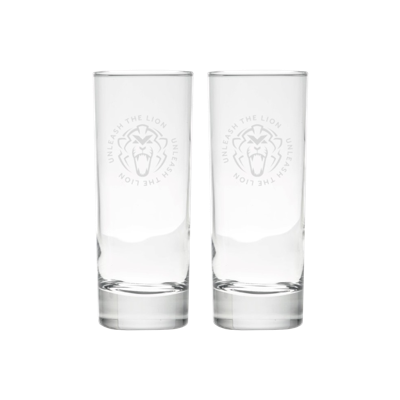 Longdrink Glazen - 2-pack - Unleash The Lion - 270 ML - Max Verstappen