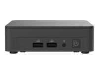 ASUS NUC 13 Pro Slim Kit RNUC13ANKI70003 - Barebone - Mini-PC - 1 x Core i7 1360P - RAM 0 GB - Intel Iris Xe grafische kaart - 1 GbE, 2,5 GbE, Bluetooth 5.2, Wi-Fi 6E - Zwart - thumbnail