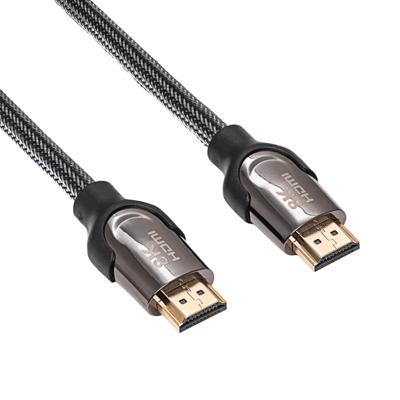 Akyga AK-HD-05S HDMI-kabel Aansluitkabel HDMI-A-stekker 0.5 m Zwart