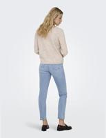 Only Onlsimoni L/s O-neck Cardigan Knt Noos Vest Pumice Stone - thumbnail