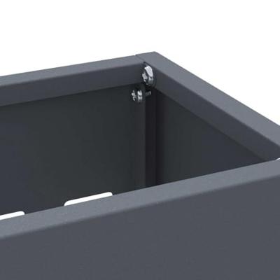 VidaXL Paraplu standaard antraciet 28 x 12 x 41 cm staal VidaXL Paraplu standaard antraciet 28 x 12 x 41 cm staal