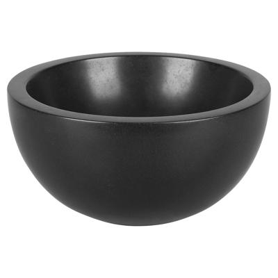 Differnz Boomer waskom keramiek Ø 20 x 10 cm mat zwart Differnz Boomer waskom keramiek Ø 20 x 10 cm mat zwart