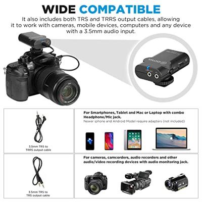 Boya BY-WM4PRO K2 draadloze microfoon systeem 2.4 (2 transmitters) - thumbnail