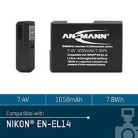 Ansmann EN-EL14 Camera-accu Vervangt originele accu EN-EL14 7.4 V 1050 mAh - thumbnail